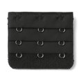 thumbnail image 1 of INSPIRE CHIC Rallonges de Soutien-Gorge pour Femmes à 3 Crochets 3 Rangées Bretelle de Soutien-Gorge Extensible Boucle Crochets Bande de Soutien-Gorge Noir 1, 1 of 5