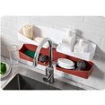 thumbnail image 4 of Faucet Rack Plastic Sink Caddy Organizer Faucet Sponge Holder for Kitchen, 4 of 10