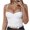 Blanc, variante sur Maillots de Bain Assortis pour la Famille Femmes Shapewear Décontracté Bretelles Débardeur à Col en V Haut Sans Manches Débardeur Décontracté Haut Corset Vêtement Gainant Corset de Taille sous-Vêtements Débardeur Haut