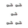 thumbnail image 2 of relayinert Metal Glitter Fishing Lure For Attracting Fish In Various Fishing Environments Suitable For Most Black 21g 5Set, 2 of 6