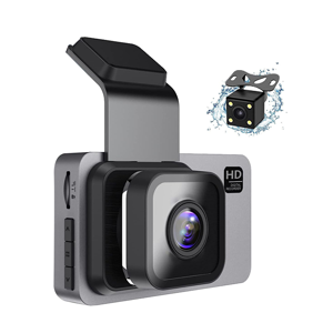 1080P HD Car Dash Camera,Front and Rear WiFi Dash Cam with 3inch IPS Screen,Night Vision,Parking Monitor,Loop Recording