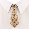 thumbnail image 1 of Cravate en Strass Mode Ajustable Cravate de Fête Cravate en Strass pour Hommes Femmes, 1 of 10