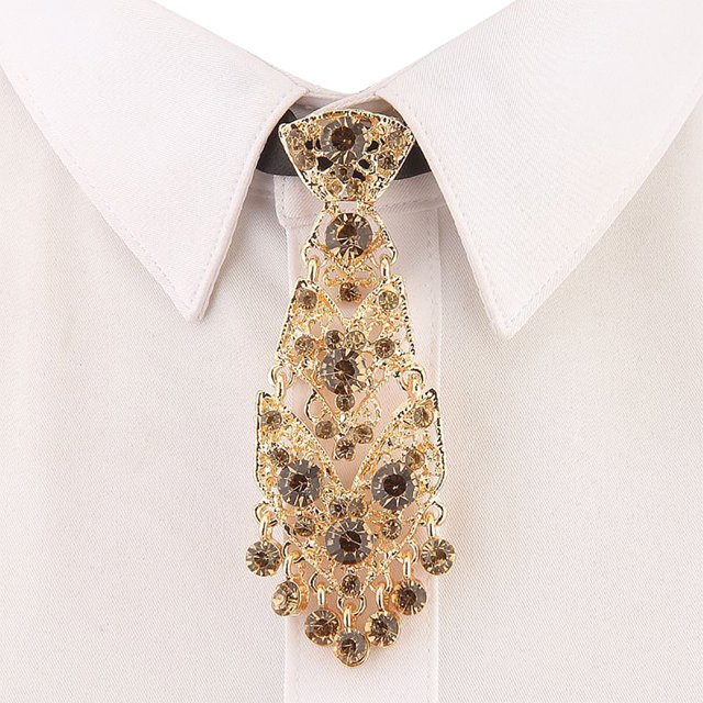 Cravate en Strass Mode Ajustable Cravate de Fête Cravate en Strass pour Hommes Femmes