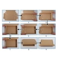 thumbnail image 4 of Boîte en Papier Réutilisable, Boîte en Papier Ultra Rigide 3 Boîtes d'Emballage Boîte d'Expédition Solution Innovante, 4 of 4