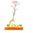 thumbnail image 2 of TIMIFIS Colorful Galaxy Artificial Rose Flower Gift Valentine'S Christmas, 2 of 9