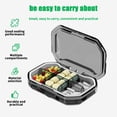 thumbnail image 4 of Ohufall Airtight Pill Container Portable Medicine Dispenser Compact Pill Case For Home And Travel, 4 of 9