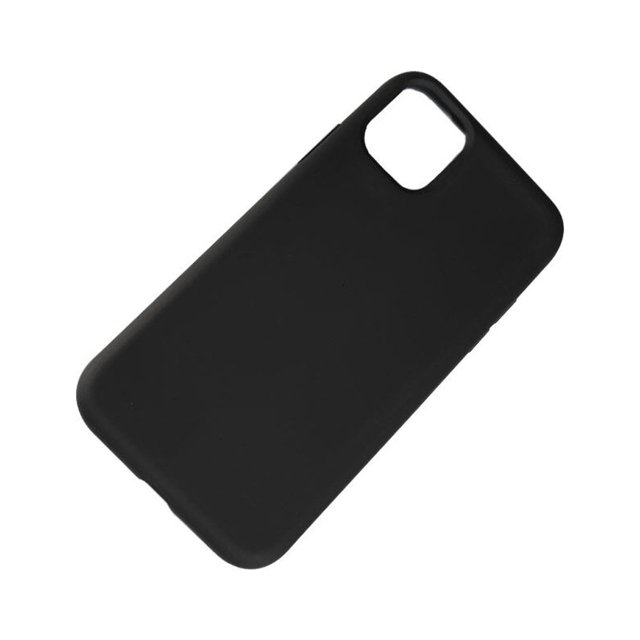 kurtrusly TPU Mobile Phone Case Shockproof Elastic Protection Cover, Replacement for iPhone 11, Black