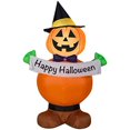 thumbnail image 1 of Halloween Inflatable Pumpkin Witch, 1 of 4
