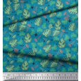 thumbnail image 3 of Soimoi Poly Georgette Fabric Geometric Sign,Clover & Monstera Leaves Printed Craft Fabric by The Yard 52 Inch Wide, 3 of 3