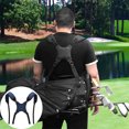 thumbnail image 4 of Double Shoulder Golf Bag Strap Padded Adjustable Reusable Backpack Carrying Bags Carrying Bags Thick Comfortable Straps Sports Replaceable Blue, 4 of 9