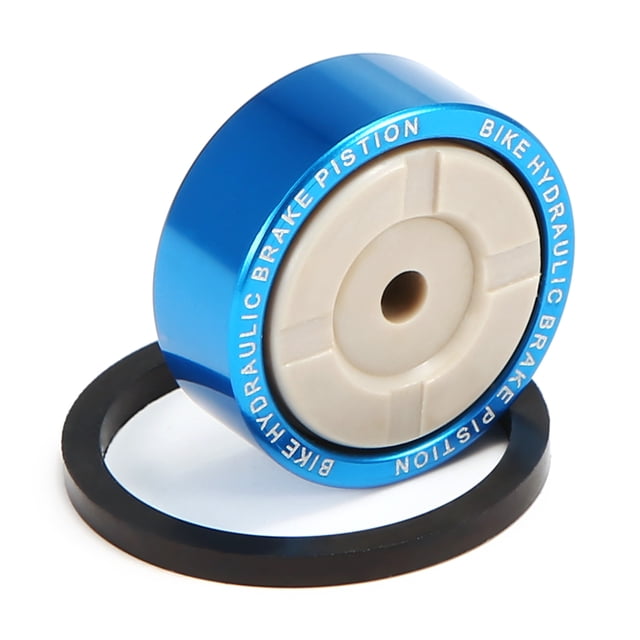 Z-POWER Shimano SLX/XT Brake Piston Replacement Kit - High-Temp Alloy, Blue/Gold, 7g, Includes Sealing Ring