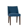 thumbnail image 2 of Chaises Nido Gain de Place Brun Moyen - Bleu (RTA) - Ensemble de 2, 2 of 9