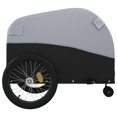 thumbnail image 5 of vidaXL Bike Trailer Black and Grey 45 kg Iron, 5 of 5