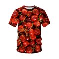 thumbnail image 1 of Tenmix Chemises Imprimées 3D pour Hommes Hauts d'Été Réguliers T-Shirt Graphique de Vacances Manches Courtes Style-E S, 1 of 2