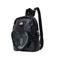 thumbnail image 2 of Justice backpack black with sequins, 2 of 2