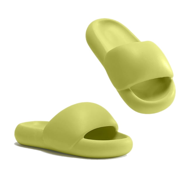 Shower Slippers Nonslip EVA: Thick Quick Drying House Slippers Open Toe Slippers