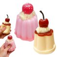 thumbnail image 4 of YWIYIUD 2PCS 2.56x3.74inch Realistic CakeShaped Model for Birthday Gifts Desk Accessory Photography Props Slow Rising Sensory SqueezeToys Suitable for Adults and Teens Stress Reliefing, 4 of 6