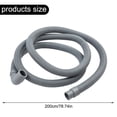 thumbnail image 2 of Universal Washing Machine Dishwasher Drain Hose Extension Outlet Pipe 2/3/4/5m, 2 of 11