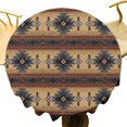 thumbnail image 1 of Aztec Tablecloth, Ethnic Tribal Geometric Design Rustic Style Table Cloth Boho Chic Washble Table Cover for Dinning Kitchen Farmhouse Party Decor 60", 1 of 5