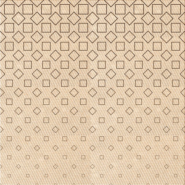 Ahgly Company Tapis d'Intérieur Lavable en Machine Carré Transitionnel Mocassin Beige, 7 Pieds Carré
