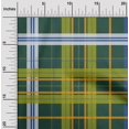 thumbnail image 1 of oneOone Georgette Viscose Fabric Madras Check Print Sewing Fabric BTY 42 Inch Wide, 1 of 4