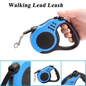 LSLJS Retractable Dog Leash, Dog Walking Leash for Medium Large Dogs, One Button Break & Lock, Pet Dog Puppy Automatic Retractable Traction Rope Walking Lead Leash