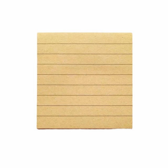 Jierger 3x3 Inch Lined Sticky Notes, 100 Sheets Self-Stick Notepads for School, Office, Home Desk, Graduation Party Planning, Notebook Marking, Easy to Post Accessories