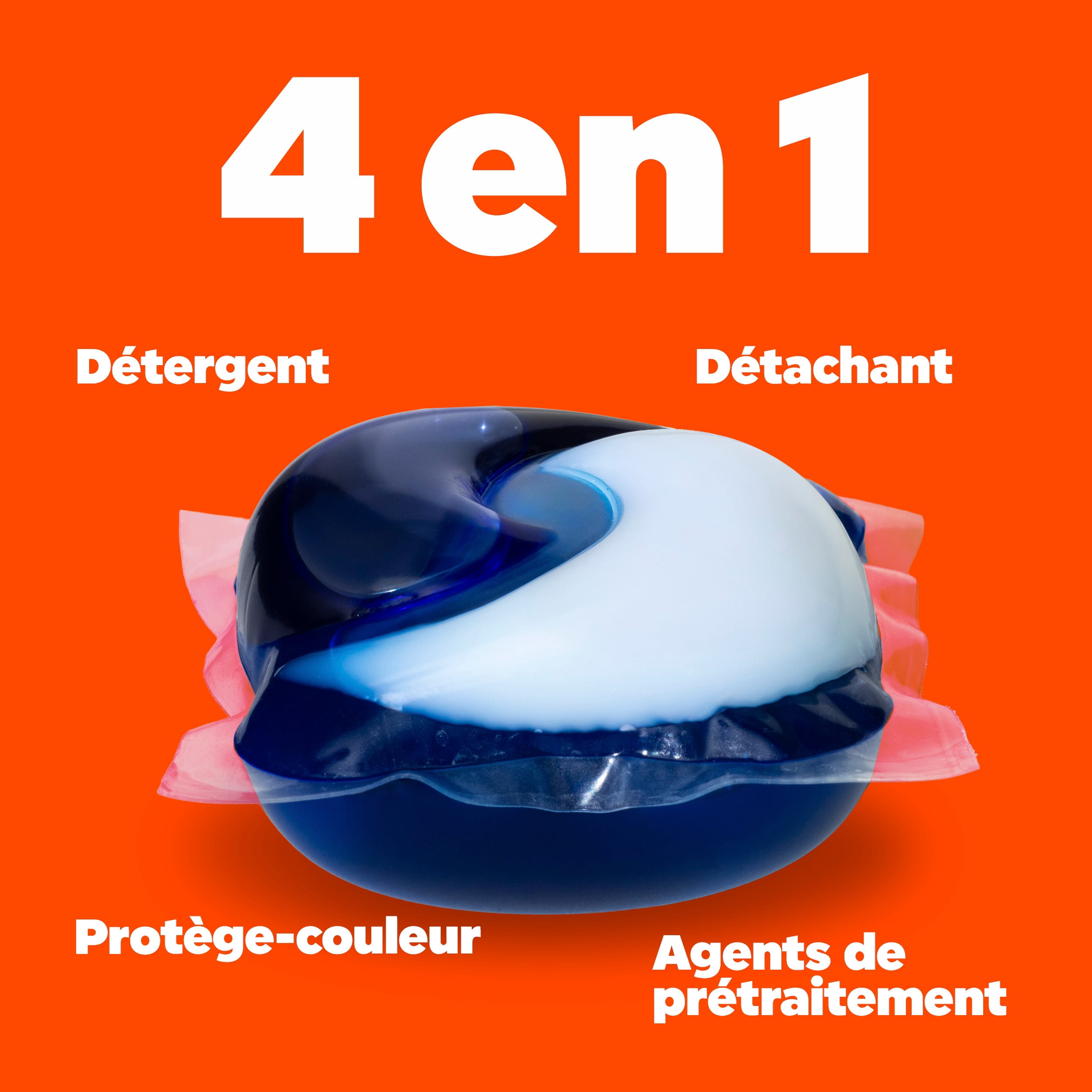 Capsules de détergent à lessive Tide PODS Eau froide, parfum Original, détergent 4 en 1, capsules pour la lessive formulées pour l’eau froide, 23 brassées