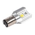 thumbnail image 2 of Ymiko BA20D Motorcycle LED Headlight Blub High/Low Beam Light COB Scooter Head Lamp, 2 of 8