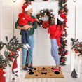 thumbnail image 4 of WIFKLSIIPG Funny Christmas Doormat Merry Catmas Doormat Meowy Christmas Doormat Cat Doormats Funny Welcome Mat Funny Doormat front Porch Rug Doormat Cute Warming Carpet, 4 of 5