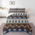 thumbnail image 2 of Erosebridal Retro Aztec Comforter Sets Full Size, Western Boho Comforters & Duvets, Mandala Style Room Decor , 3 Pieces, 2 of 7
