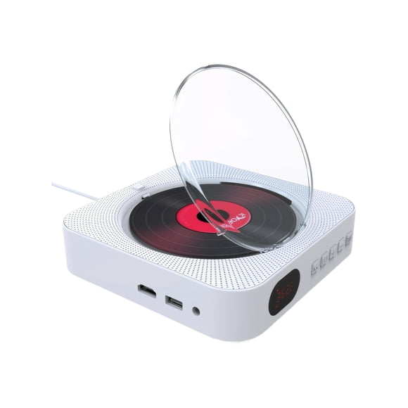 Shengyu Lecteur DVD Bluetooth Profitez d'Une Lecture Haute Définition sur n'Importe Quel Disque Prise en Charge Blanc