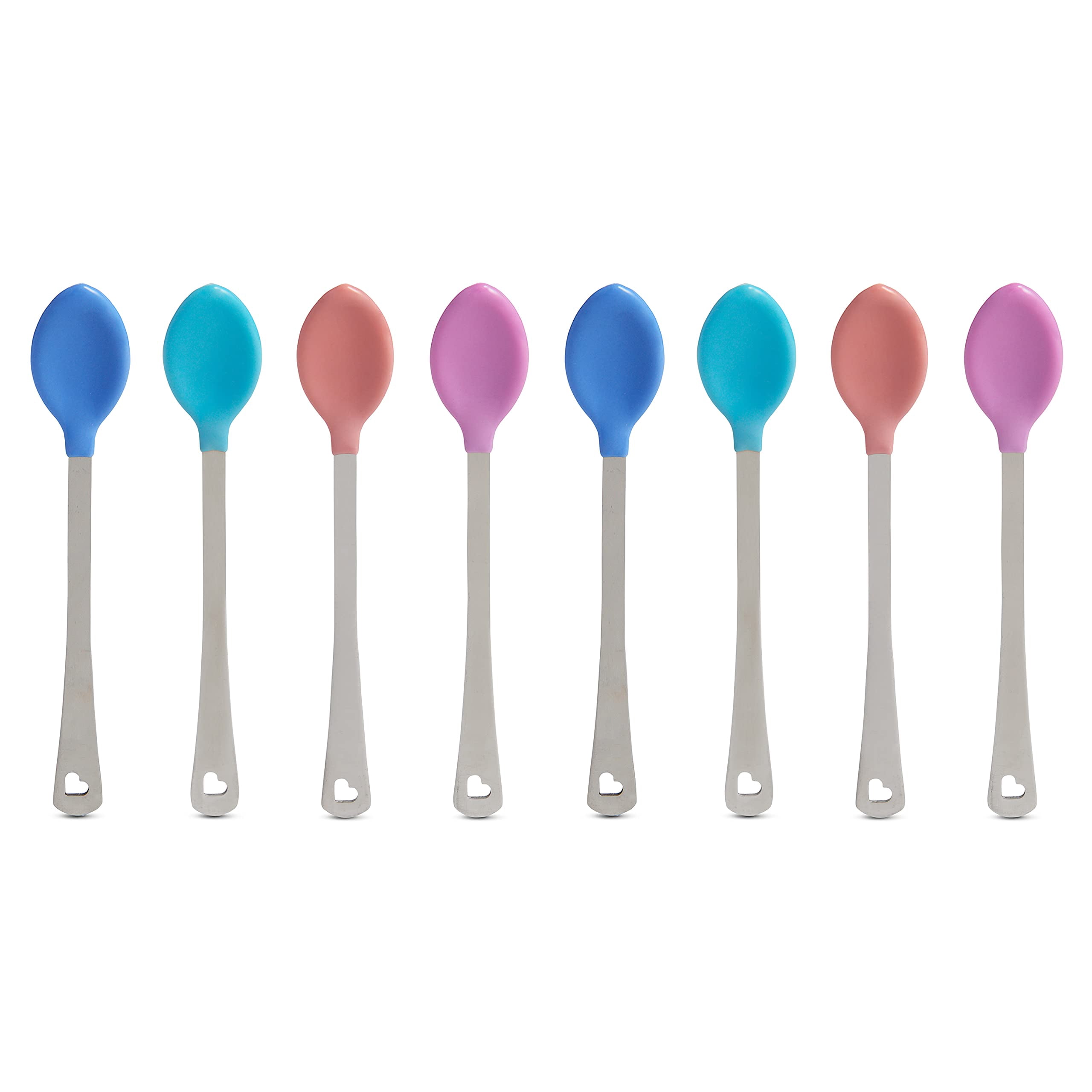 Munchkin Cuillères de Sécurité Blanches pour Bébé, 8 Unités (Lot de 1)