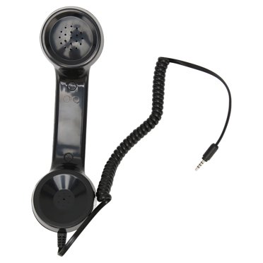 Receiverfor Cell Phone,Retro Phone Handset Multifunction Handheld Receiverfor Cell Phone Old School Phone Handsetfor Cellphone Power Packed Performance