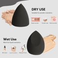 thumbnail image 3 of CUITING 8pcs Makeup Sponge Set Professional Blender Sponge Soft Concealer Sponge Facial Makeup Tools for Foundation Liquid Powder  for Birthday Party Mother‘s Day(Pink&Rose Red), 3 of 3