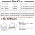thumbnail image 2 of XZNGL Large Padded Underwear Front Buckle Breathable Comfortable Running Vest Bra, 2 of 9