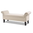 thumbnail image 1 of Kathy Roll Arm Entryway Accent Bench Sky Neutral, 1 of 13