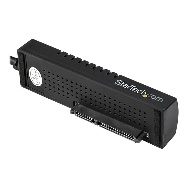 StarTech.com USB C to SATA Adapter Cable - for 2.5 / 3.5" SATA Drives - 10Gbps - USB 3.1 - SATA to USB Adapter - External Hard Drive Cable (USB31C2SAT3) - Storage controller - 2.5", 3.5" - SATA 6Gb/s - USB 3.1 (Gen 2) - black - for P/N: SVA12M2NEUA, SVA12M5NA