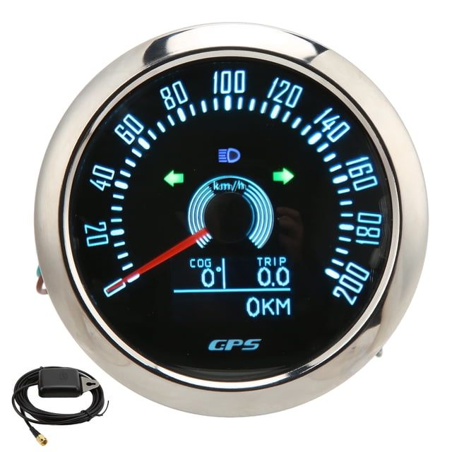 Speed Gauge,85mm GPS Speedometer with GPS Odometer GPS Speedometer Custom Engineered