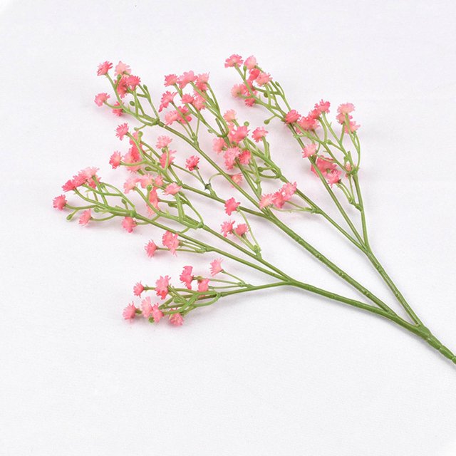 RYRDWP 3Pcs/Bunch Artificial Flower,Non-Fading Not Wither No Need To Water,Full SkyStar With A Fake Bouquet,Artificial Flower For Wedding Home Decoration Blue
