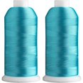 thumbnail image 1 of Superpunch SuperB Fil à Broder en Polyester Turquoise 444, 5000 m, Lot de 2, 1 of 2