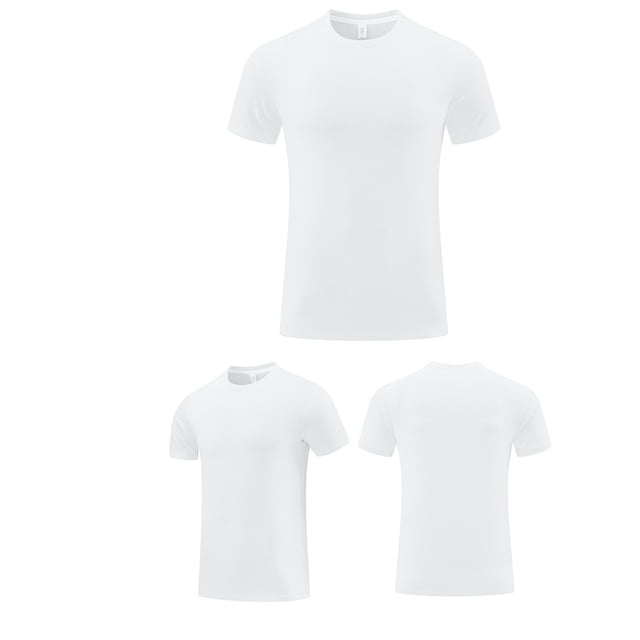 Styesk T Shirts for Man Men's Summer Solid Color Short Sleeved Outdoor Running Sports Ice Breathable Short Sleeved