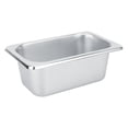 thumbnail image 2 of CUITING Plats pour Laver, Plateaux de Buffet Alimentaires en Acier Inoxydable, Plats Carrés, Contenant Alimentaire, 2 of 7