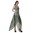 thumbnail image 2 of Moomaya Robe Bohème Imprimée Dos Nu Été Col en V Dos Nu Robes Femmes, 2 of 4