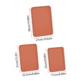 thumbnail image 3 of Tranfacy Home and Kitchen,Plates and Bowls Sets,Rectangular Tray Large Medium and Small Sets Of Three Household Plates to Put Tea Cups Dinner Plates to Put Snacks Plates, 3 of 4