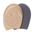 thumbnail image 2 of TISHITA 2x2pcs Metatarsal Pads Prevent Calluses Blisters All Day Beige Female Round , Beige Female Round, 3 Pcs, 2 of 8