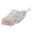 thumbnail image 3 of Monoprice SlimRun - Câble de Patch - RJ-45 (m) vers RJ-45 (m) - 2 Pi - UTP - CAT 6 - Démarré, Relevable, Sans Accroc, Échoué - Jaune, 3 of 3