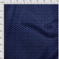 thumbnail image 4 of oneOone Velvet Medium Blue Fabric Abstracts Fabric For Sewing Printed Craft Fabric By The Yard 58 Inch Wide, 4 of 5