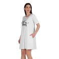 thumbnail image 4 of Inkmeso I Got The Shot Tunic Graphic T-Shirts Scoop Neck Dress Short Sleeve Tops, 4 of 8