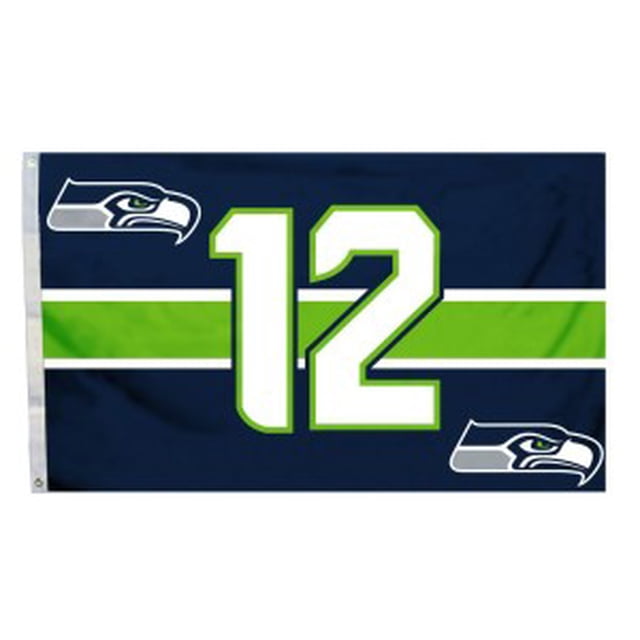 Seattle Seahawks 3'x5' Flag - 12th Man
